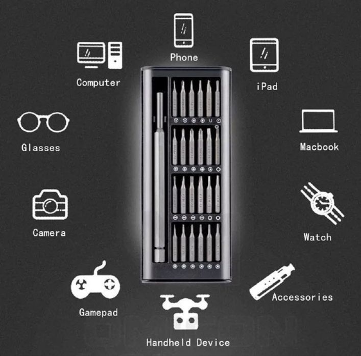 Профессиональный набор отверток 24в1