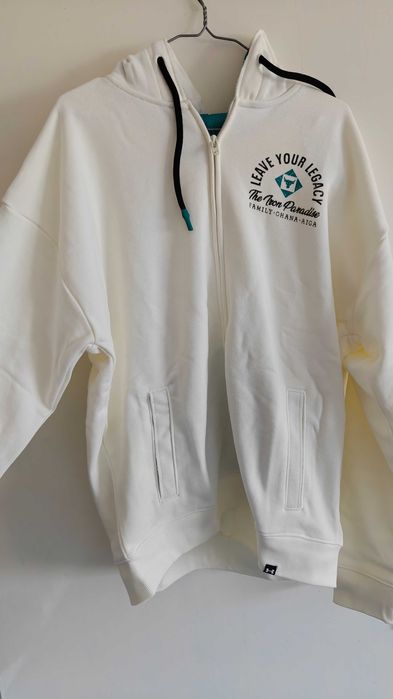 Under Armour Project Rock HW Terry FZ Fam, мъжко горнище и долнище, L, оригинал от Англия