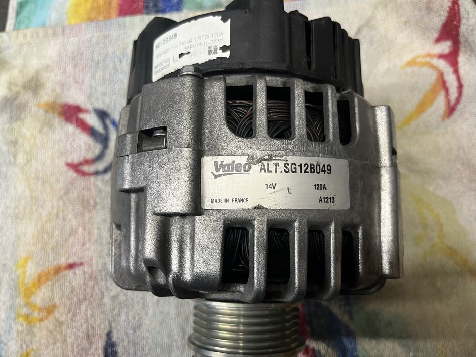 Алтернатор Valeo 120A  VW 1,9TDI