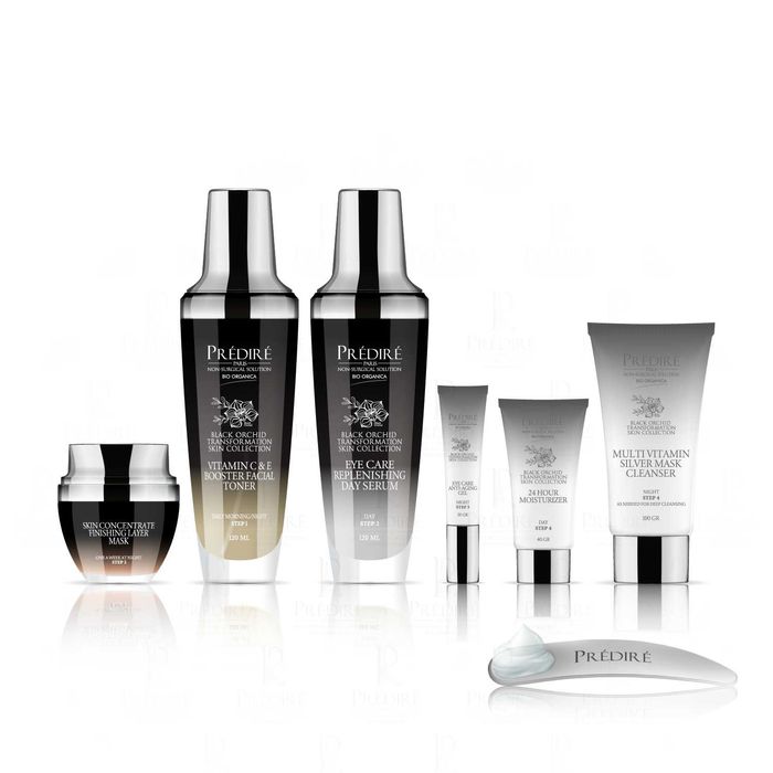 Козметика:
Predire Paris Black Orchid Skin Collection