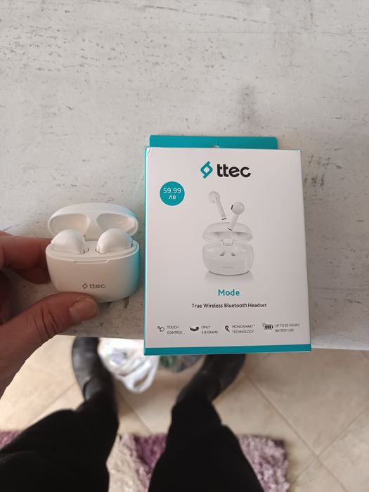 Слушалки ttec чисто нови