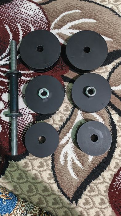 Gantel 15.5kg dan 1 juft kilosi 20 000 soʻmdan