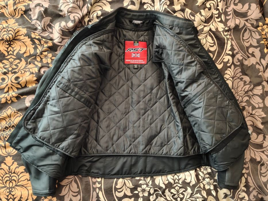 Кожено яке за мотор RST S1 CE