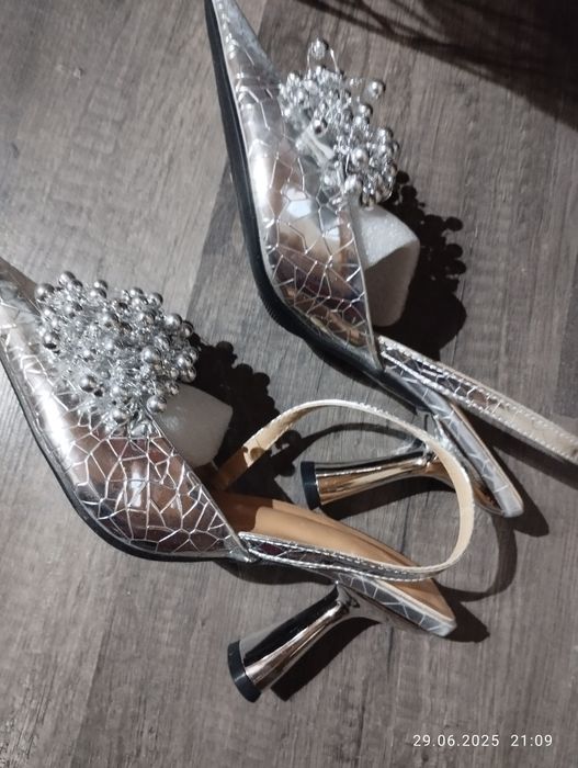 Pantofi dama ocazie cu paiete