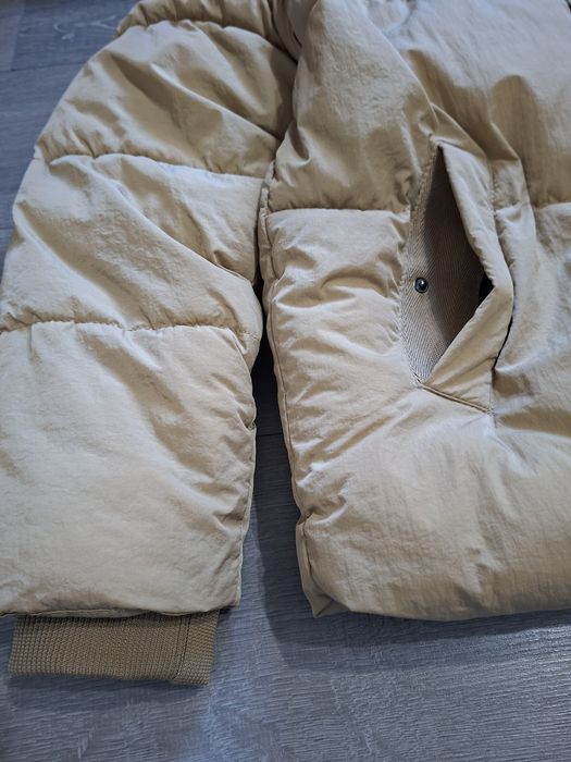 Geaca pentru barbati de iarna, fara gluga cu aspect bufant