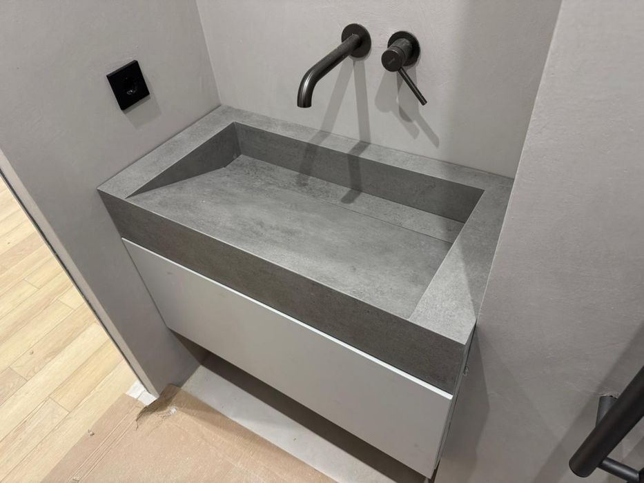 Раковина из керамогранита