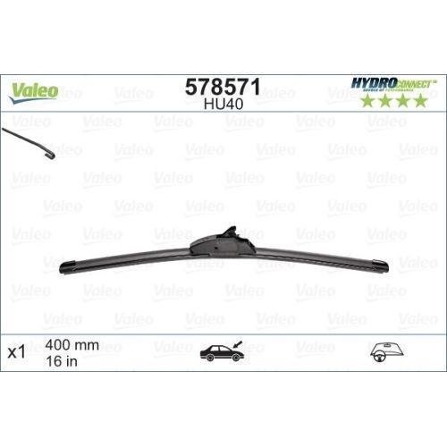 Lamela stergator 400mm/16in Alfa Romeo, Chevrolet, Dacia, Dodge, Fiat, Ford, Honda, Hyundai, Infiniti, Kia, Lancia, Mazda, Mercedes, Nissan, Opel,
