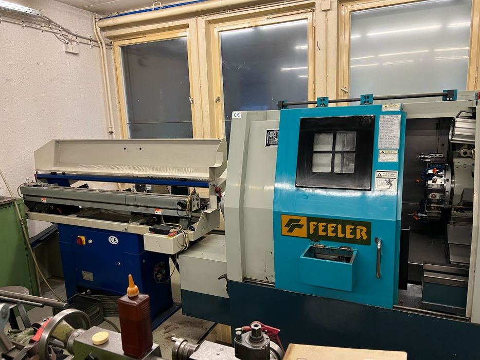 Strung cnc Feeler+ alimentator de bare