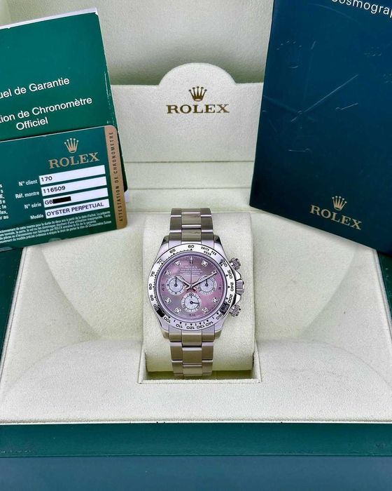 rolex daytona mother of Pearl