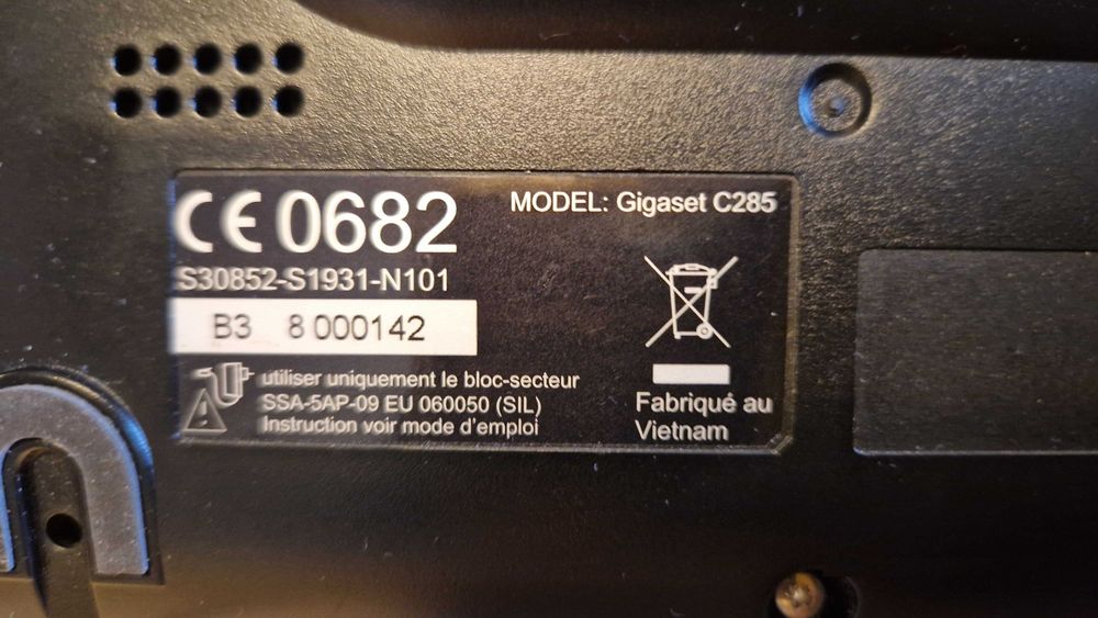 Centrală Telefonică Gigaset C285 – Bază + 2 Receptoare Wireless