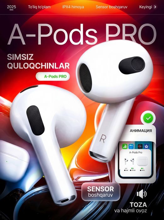 Airpods PRO  Optom va Donaga