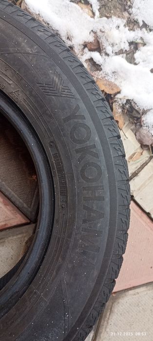 Қыстық дөңгелек. Зимний шины Yokohama