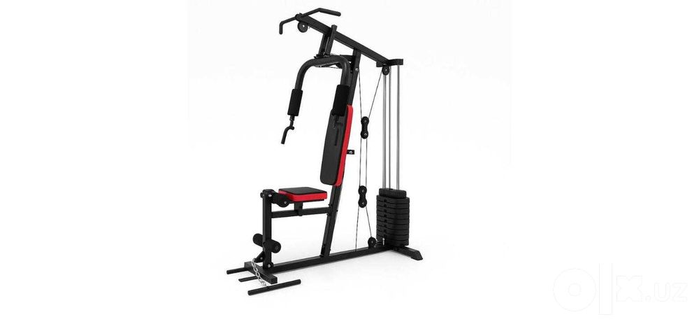 Силовой тренажёр AXELUS 7202, груз 45 кг, до 120 кг