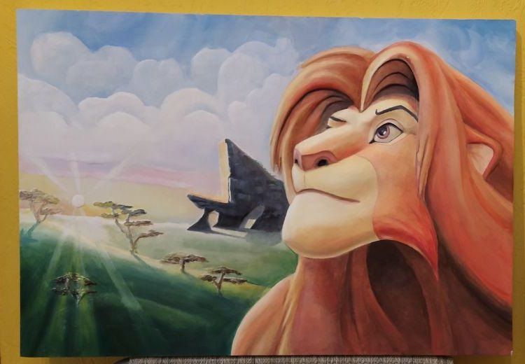 Картина "Король Лев"