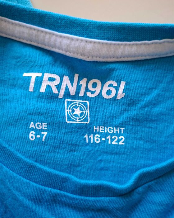 Детски лот от две тениски и потник за дете на 6-7 години с ръст 116-122 см