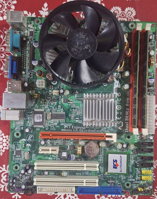 Материнская плата lga 775 полный сет