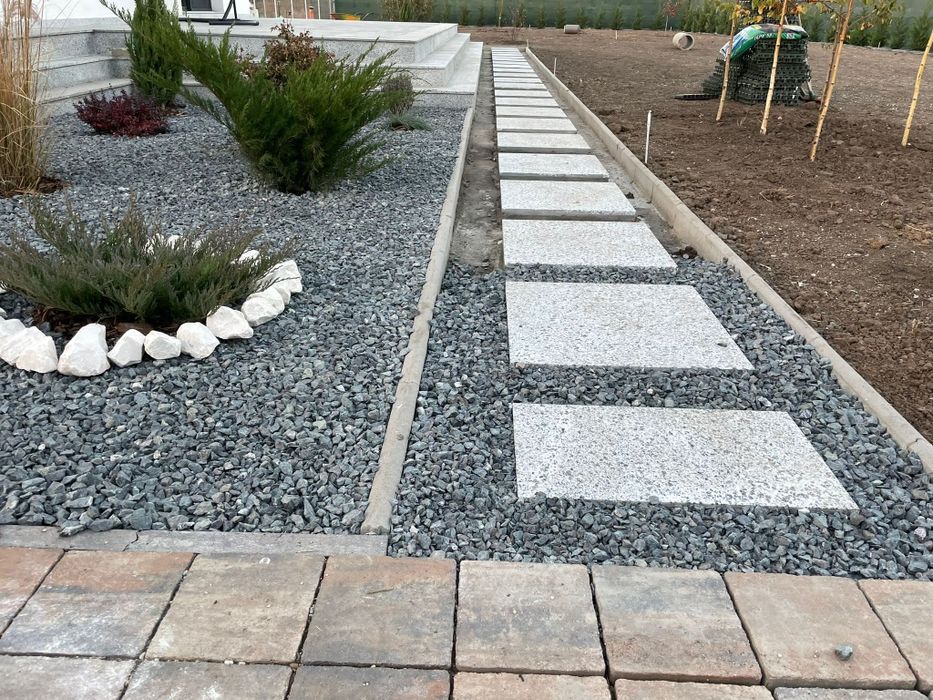 Piatra gabion gard calcar și granit 60-90/16-32 /4-8mm 8-16 detalii te