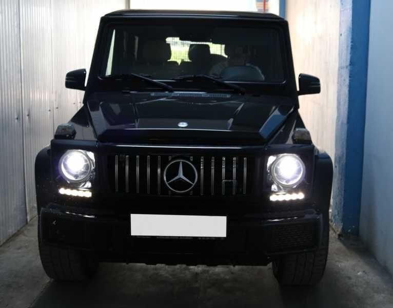 Carcasa faruri cu Lumini de zi LED DRL Mercedes G-Class W463