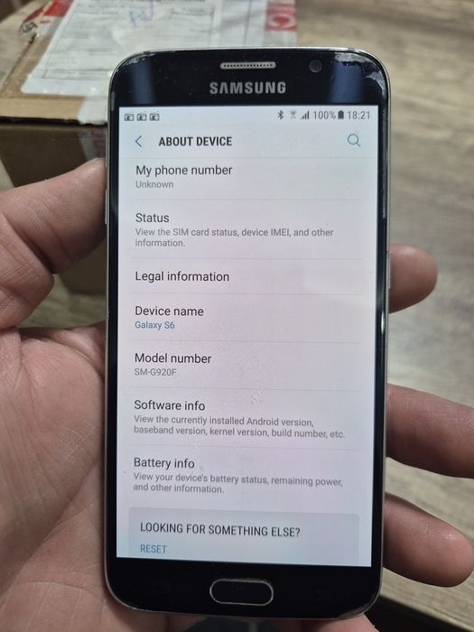 Samsung Galaxy S6 functional