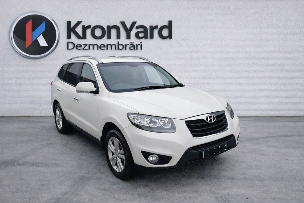 Oglinda stanga Hyundai Santa Fe 2 Facelift 2009 - 2012 4 Usi ALB 3M VANILLA WHITE (693) ...