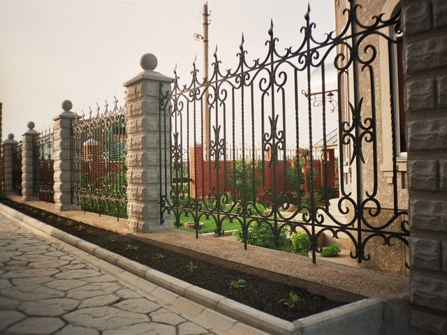 Ограждения металлические