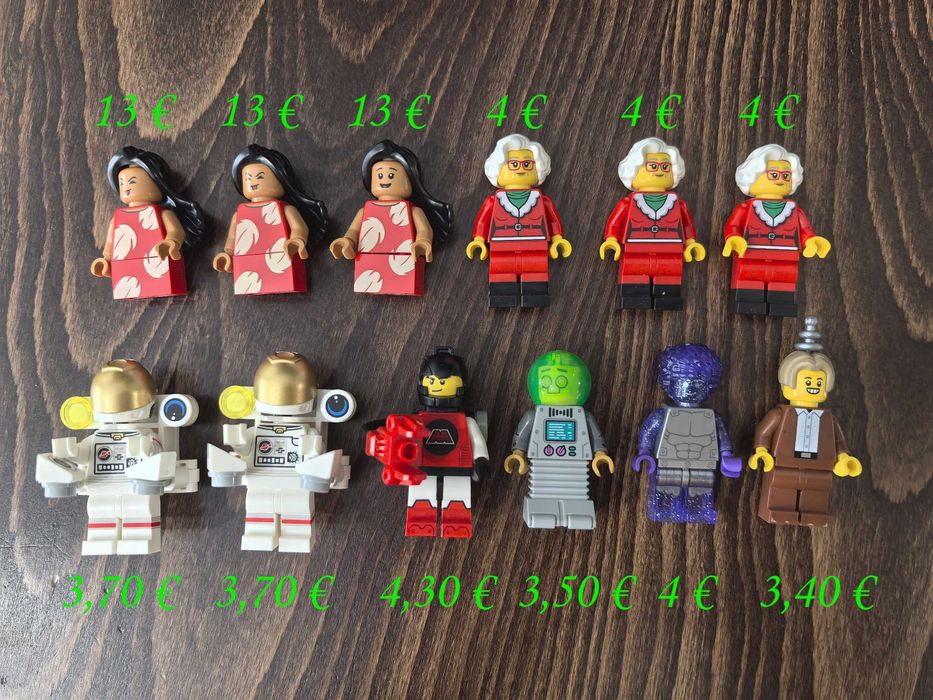 LEGO минифигурки рицари пирати нинджаго космос колекционерски стар уорс уестърн фортнайт властелинът на пръстените други ЧАСТ 2