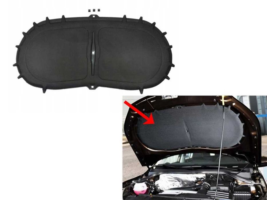 Изолация за преден капак на VW Tiguan 5N