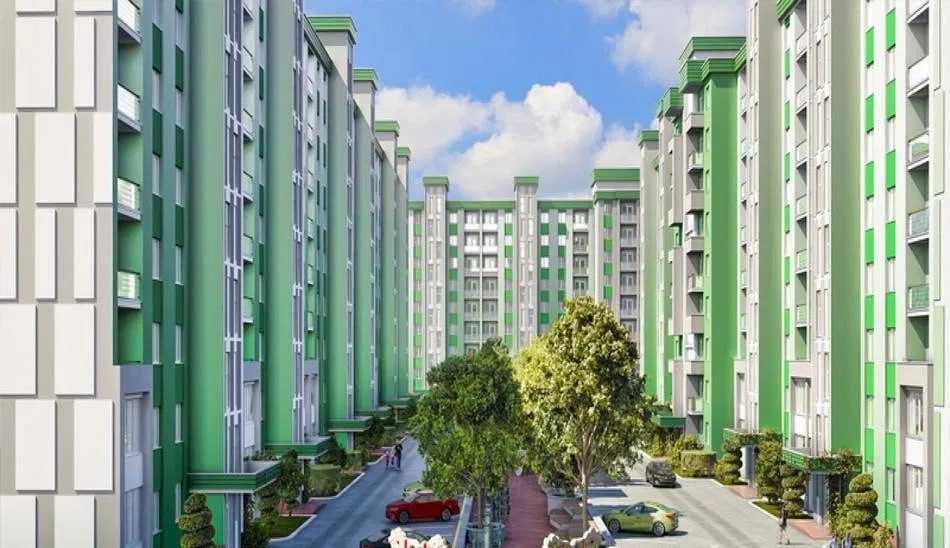 ЖК Green Park 2 комнатная 67м2 ул.Махтумкули Напротив Макро