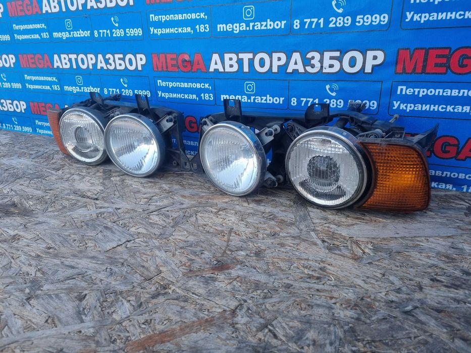 Фары на БМВ Е34 / BMW E34