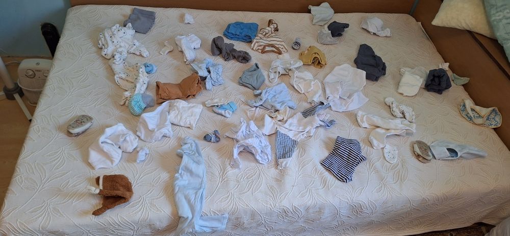 Лот Бебешки дрехи 0-12 месеца момче