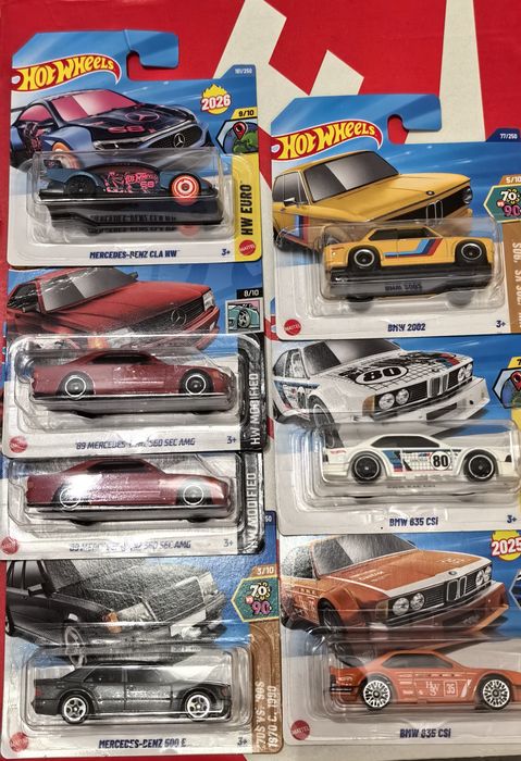 Hot Wheels колички