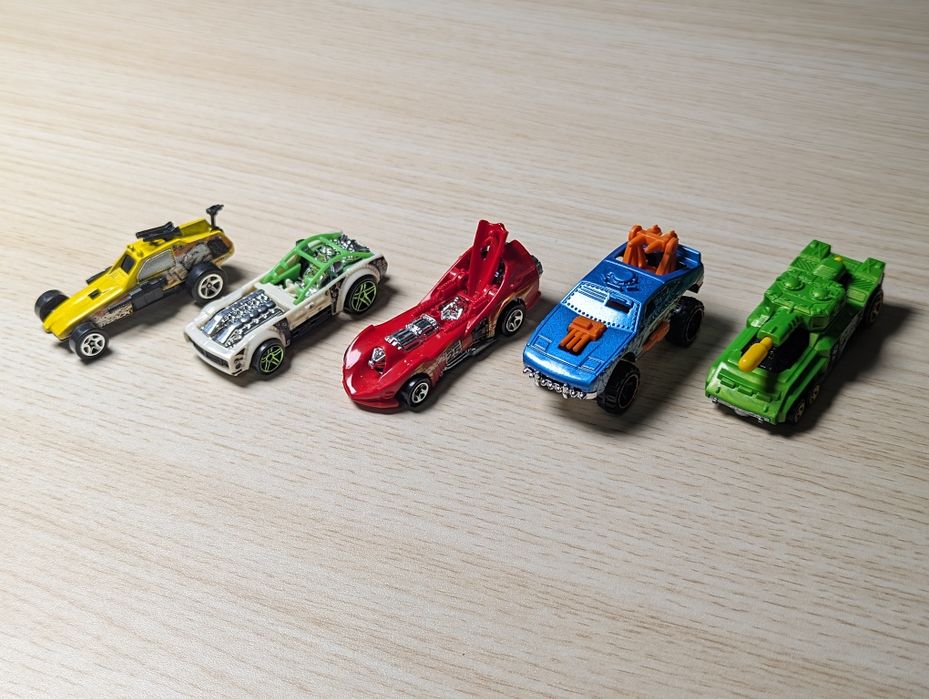 Машинки HotWheels (хотвилс), набор 5 штук