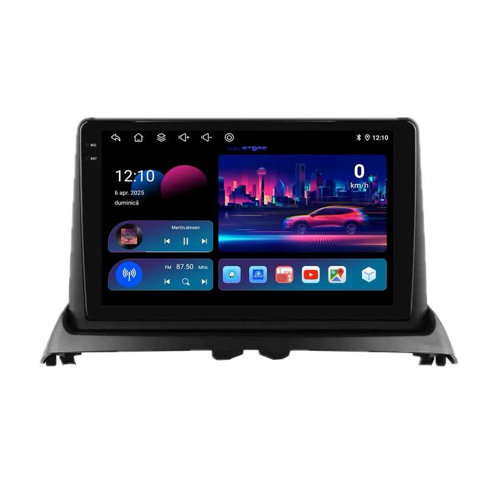 Navigatie Dedicata Renault Clio 2 (1998-2012), 9Inch, WiFi, Carplay