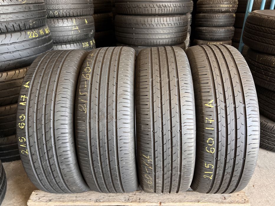 4 anvelope vara 215/60/17 , Continental , DOT 2021 !