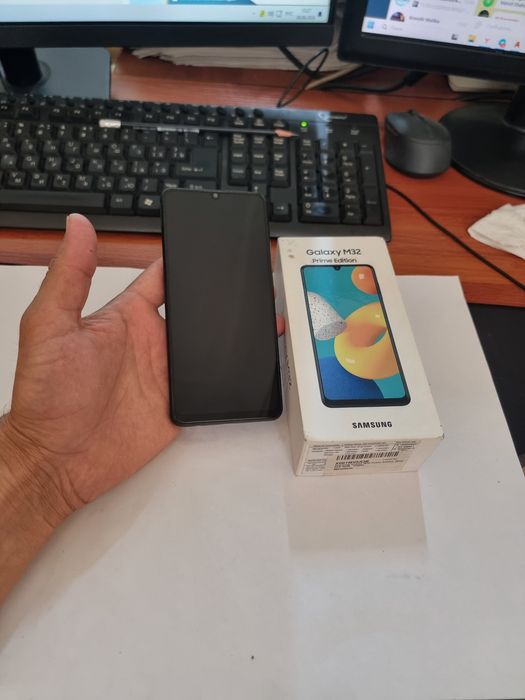 Samsung M32 6/128gb iwlawi zur aybi yuq tozza telefon
