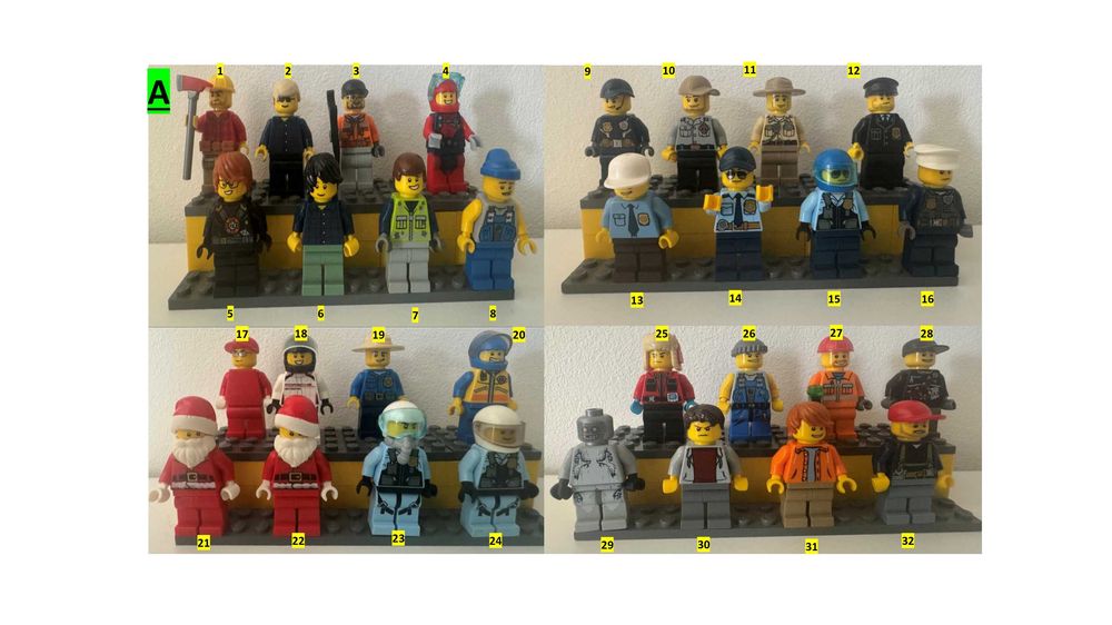 Figurine Lego diferite teme