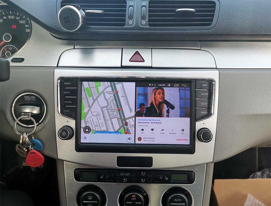 Navigatie VW Passat B6 B7 CC MIB886P4  carplay meniuri MIB2
