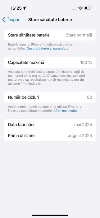 Vand iPhone 16 pro