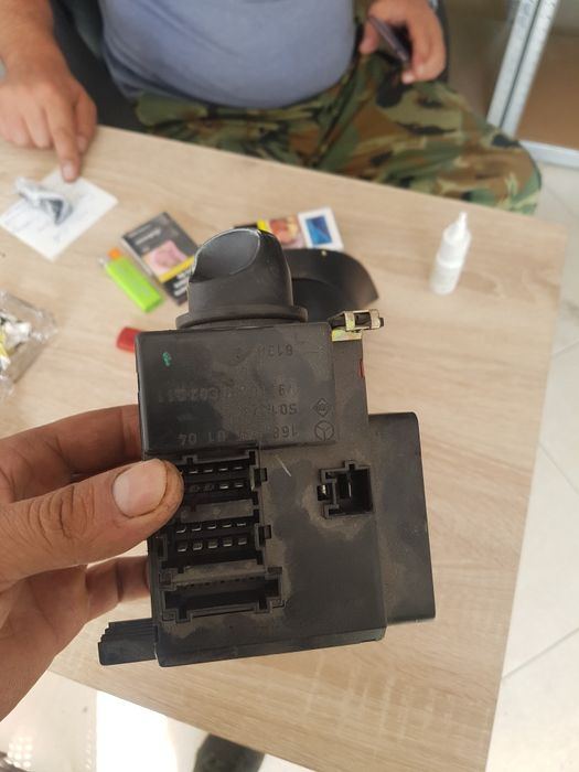 Фарове и копче за фарове за за мерцедес а класа