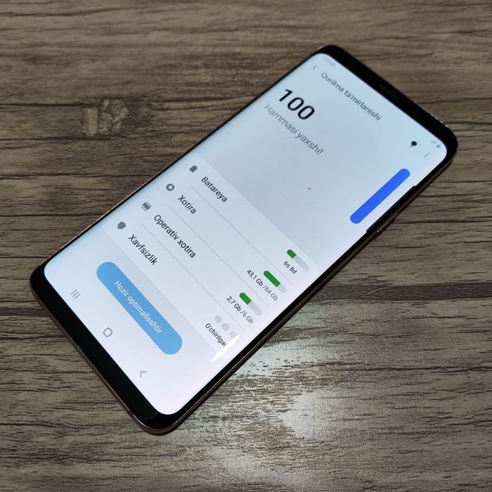 Samsung Galaxy S9+ ideaal