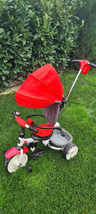 Tricicletă Cocolle Urbio roșie, stare bună