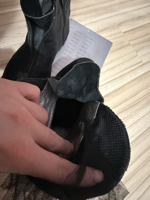 Дамски боти от естествена кожа