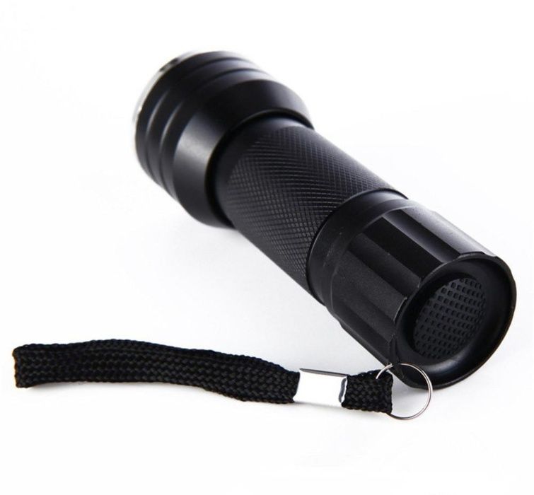 9-LED или 21-LED UV ултравиолетово фенерче ултравиолетов фенер