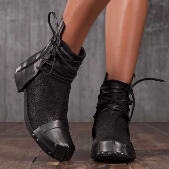 Bocanci dama din piele naturală Amber