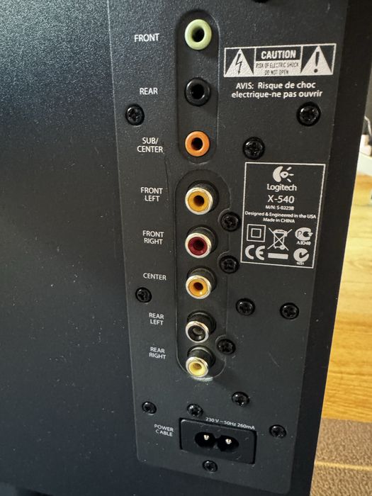 Sistem Boxe 5.1 Logitech X-540 – 70W RMS (Stare Excelentă)