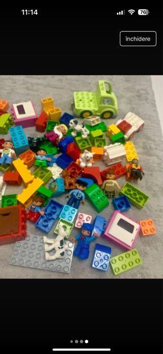 Lot lego duplo 170 lei.