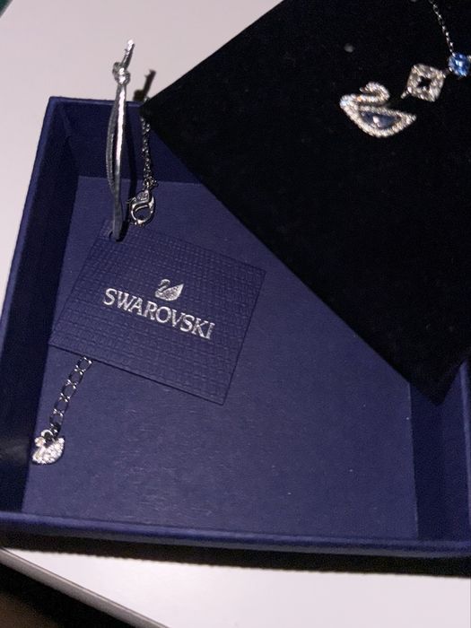 Swarovski - колие - stainless steel