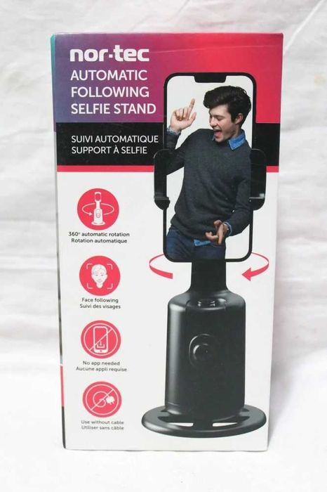 Suport telefon face tracking 360 grade Nortec selfie stand