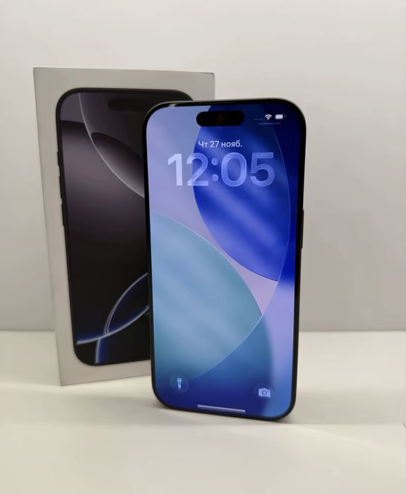 Iphone 16 pro черный
