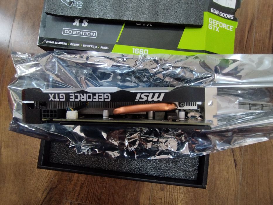 Видео карта MSI 1660 GEFORCE GTX